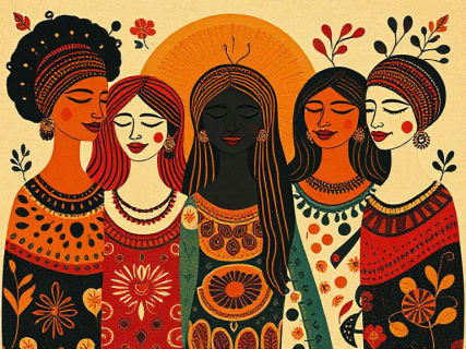Diverse Frauen als Grafik